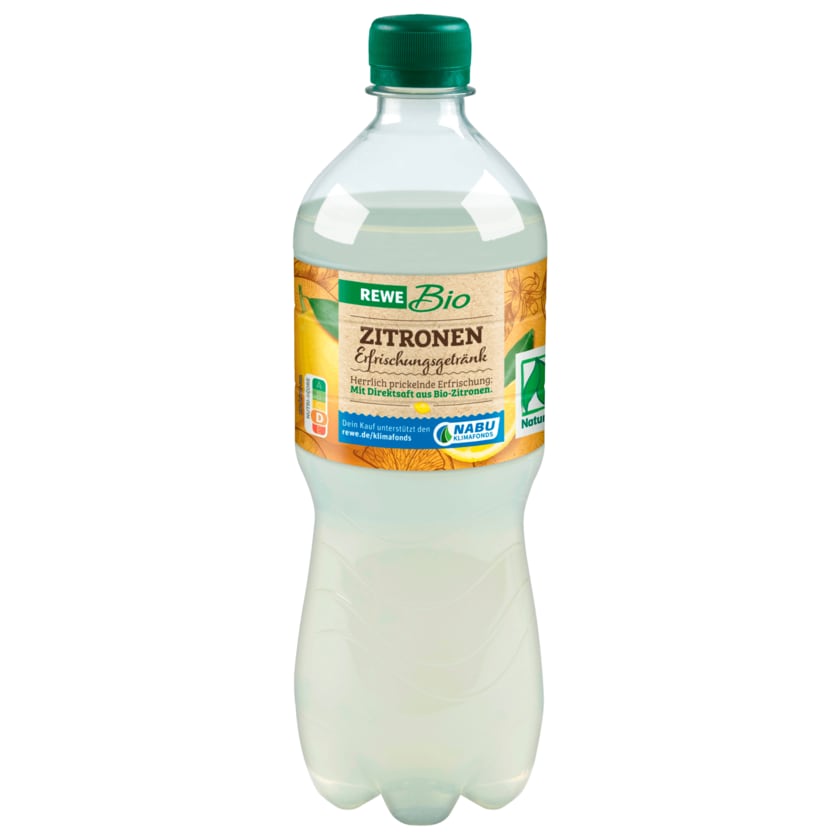 REWE Bio Naturland Zitronen Erfrischungsgetränk 0,75l